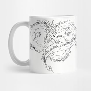 Dragon sketch Mug